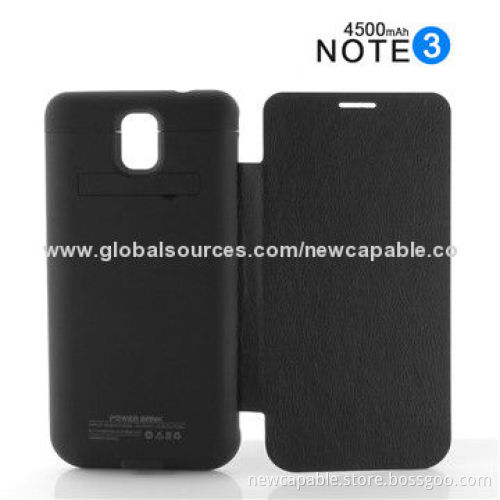 External Backup Battery Case for Samsung Note 3, 4,500mAh Capacity with Various Colors Available